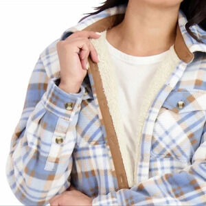 Sage Ladies' Plush Shirt Jacket